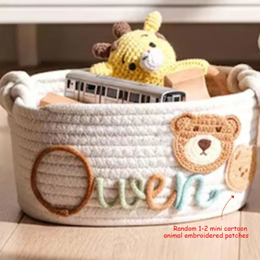 Handmade Cotton Rope Storage Basket
